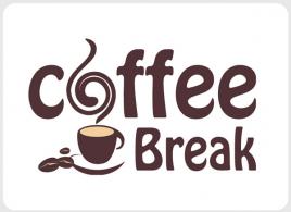Design da marca logótipo Coffee Break