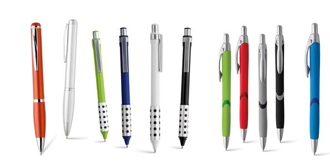 Personalizamos todo o tipo de esferográficas, lápis, lapiseiras, canetas em plástico e em metal, etc.