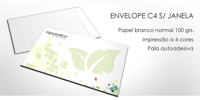 Envelopes personalizados - C4 Cores